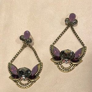 Silpada KRP0036 Orchid Ambiance Earrings